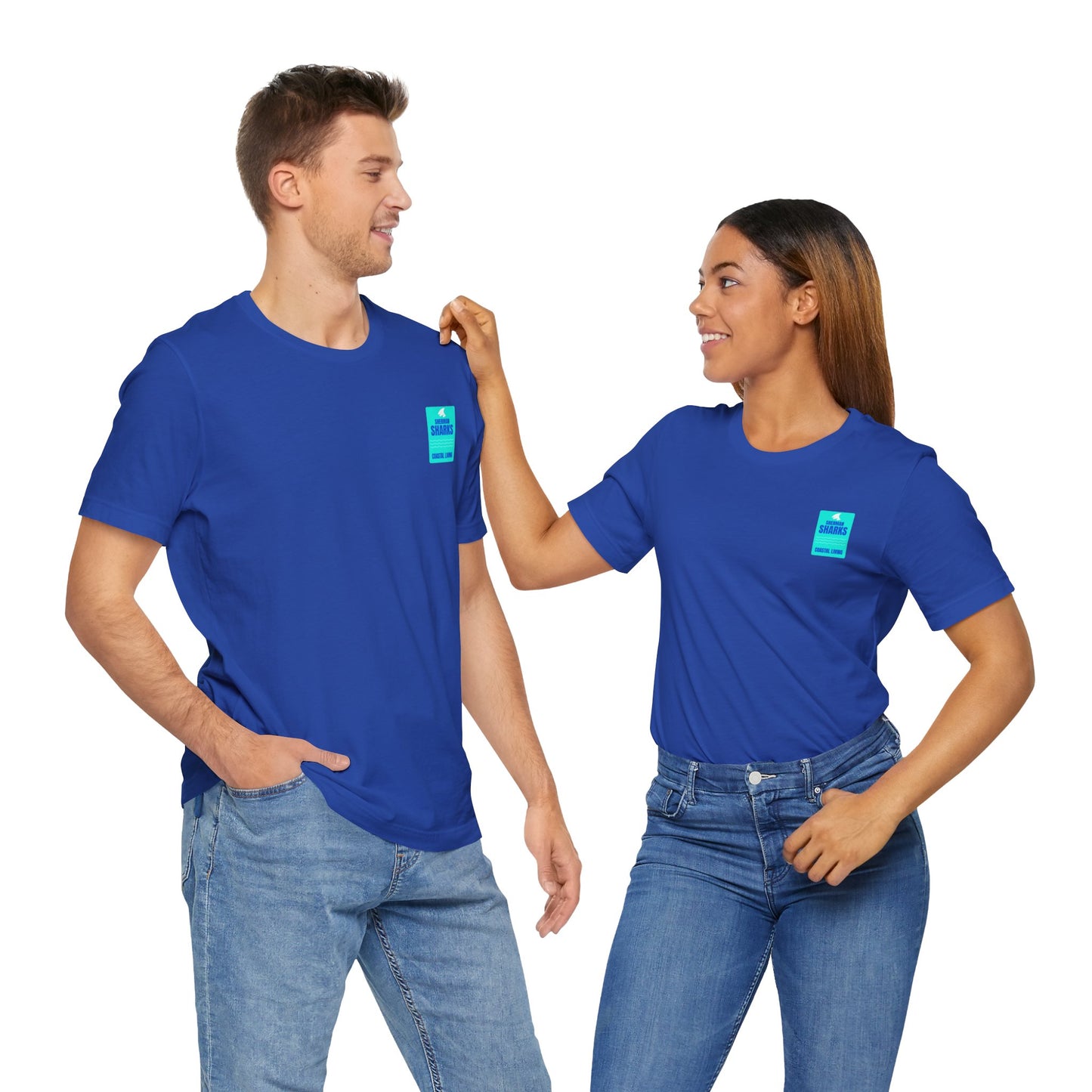 Sherman Sharks X Coastal Living Adult Unisex Tee