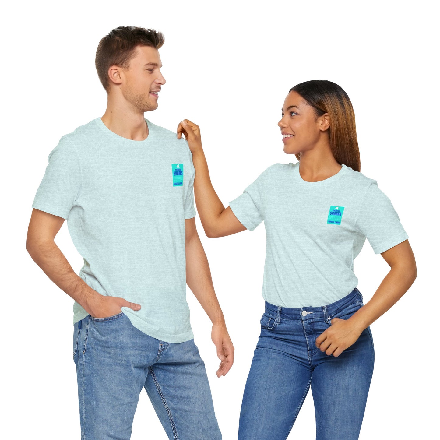Sherman Sharks X Coastal Living Adult Unisex Tee