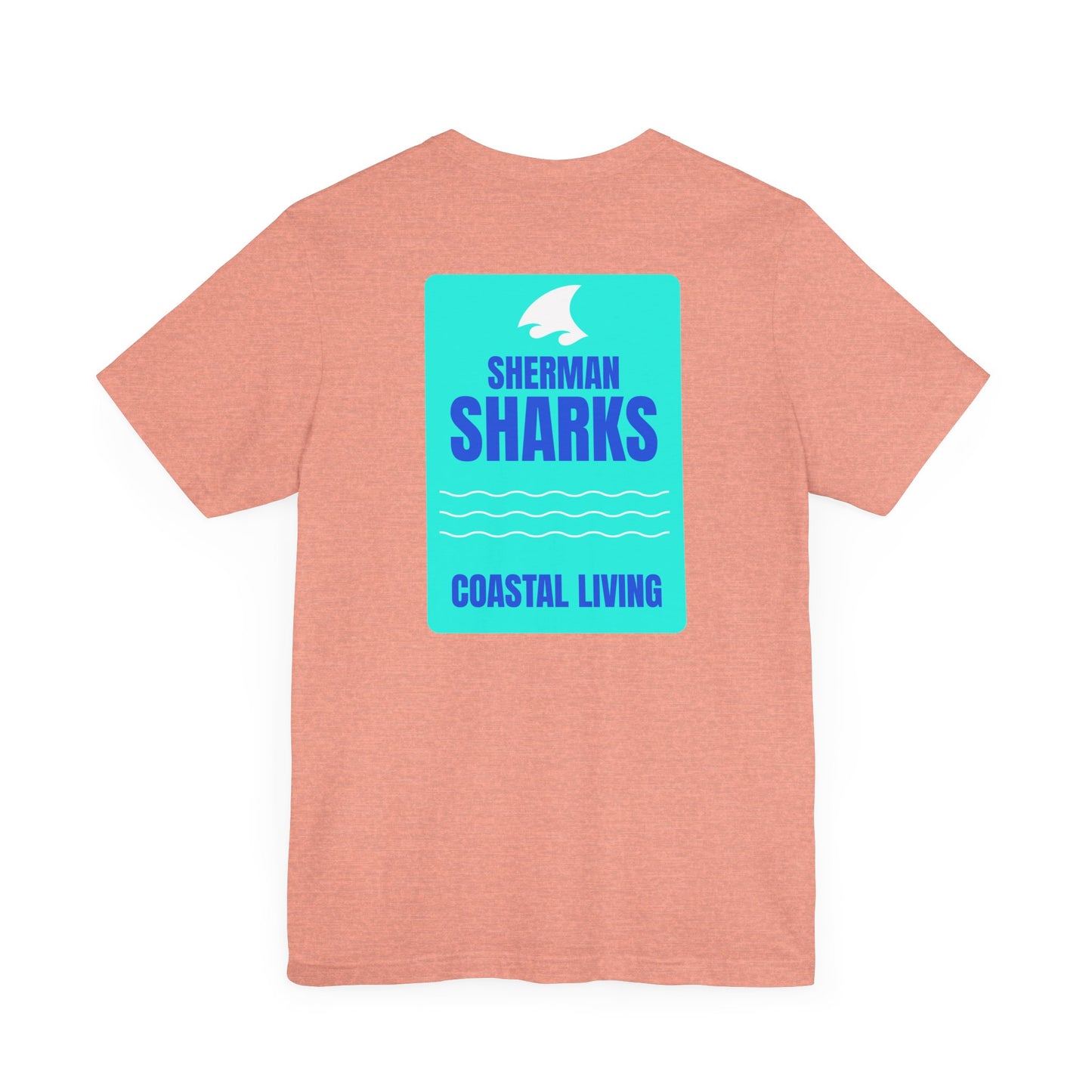 Sherman Sharks X Coastal Living Adult Unisex Tee