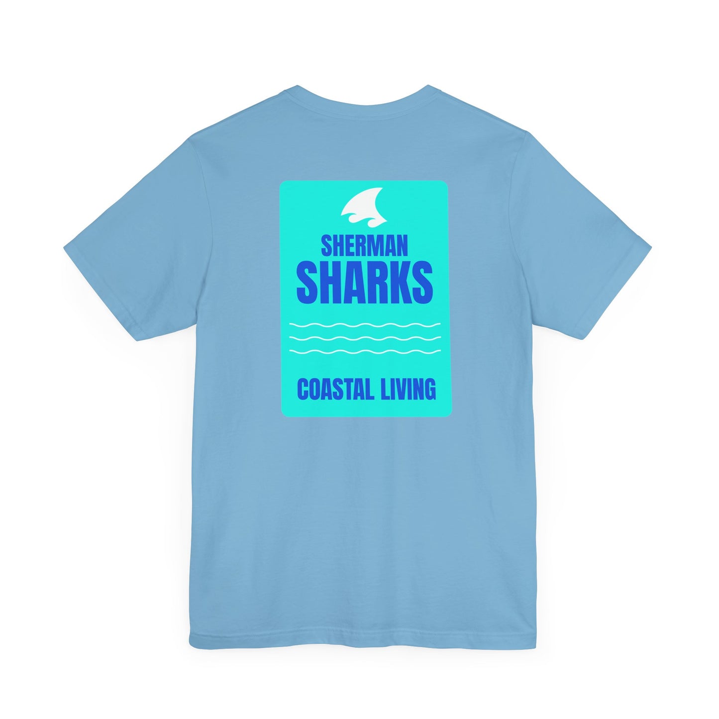 Sherman Sharks X Coastal Living Adult Unisex Tee