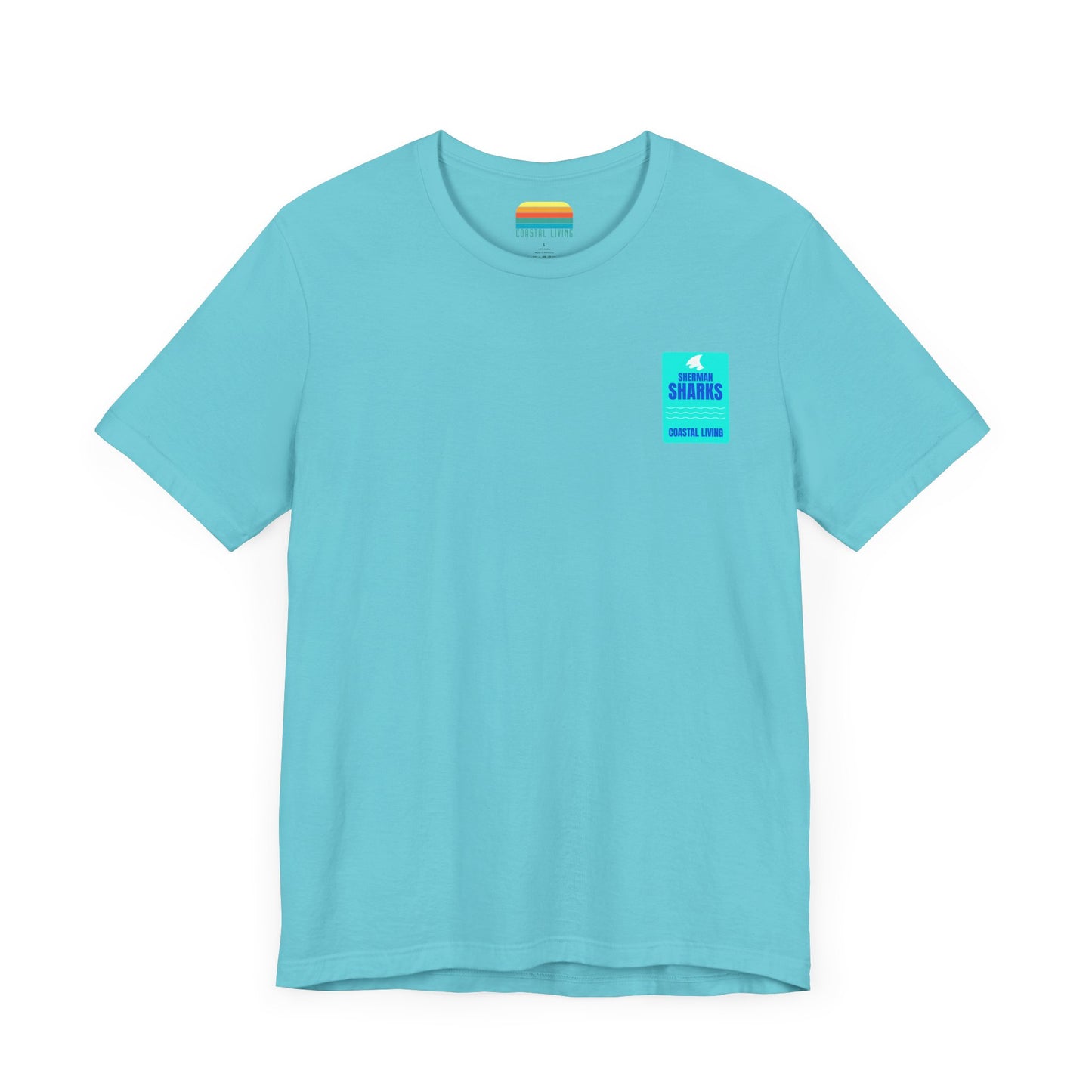 Sherman Sharks X Coastal Living Adult Unisex Tee
