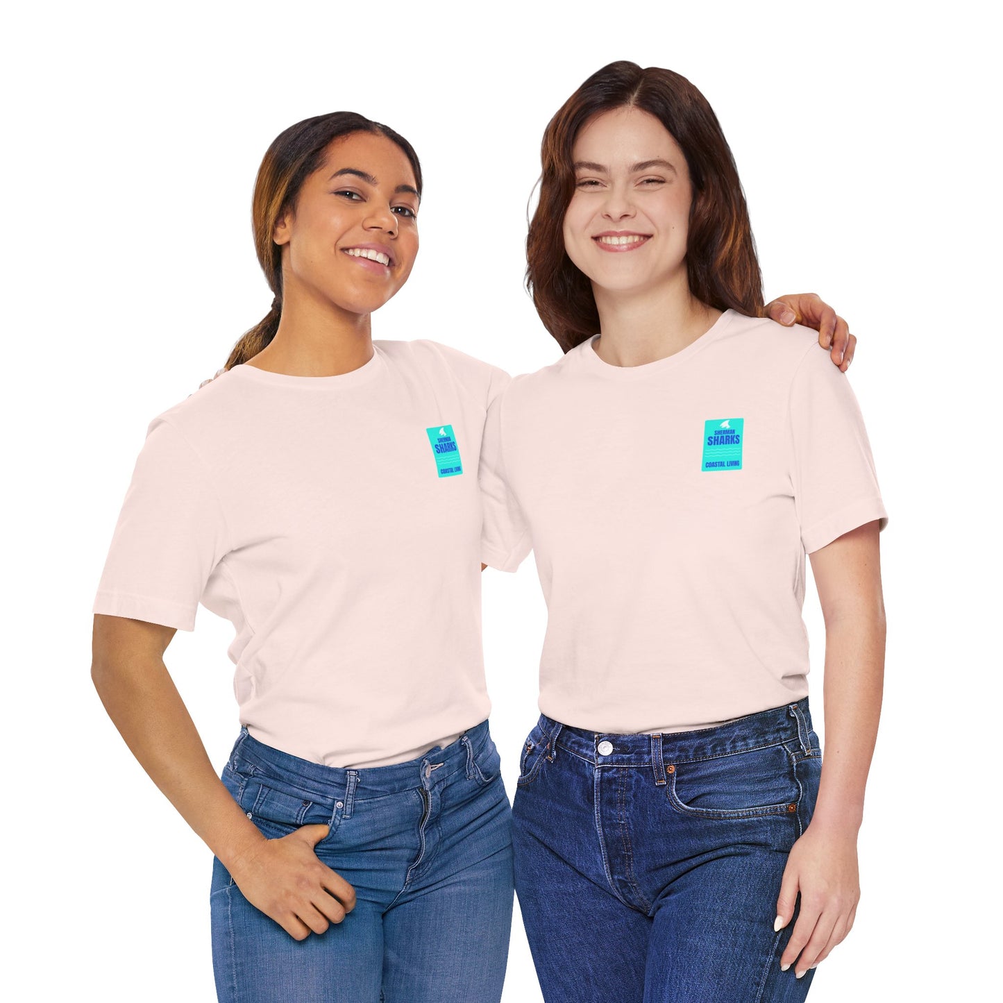 Sherman Sharks X Coastal Living Adult Unisex Tee