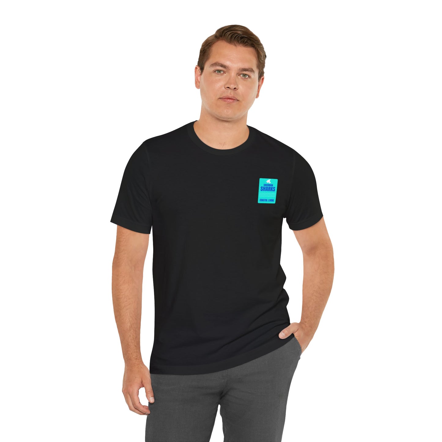 Sherman Sharks X Coastal Living Adult Unisex Tee