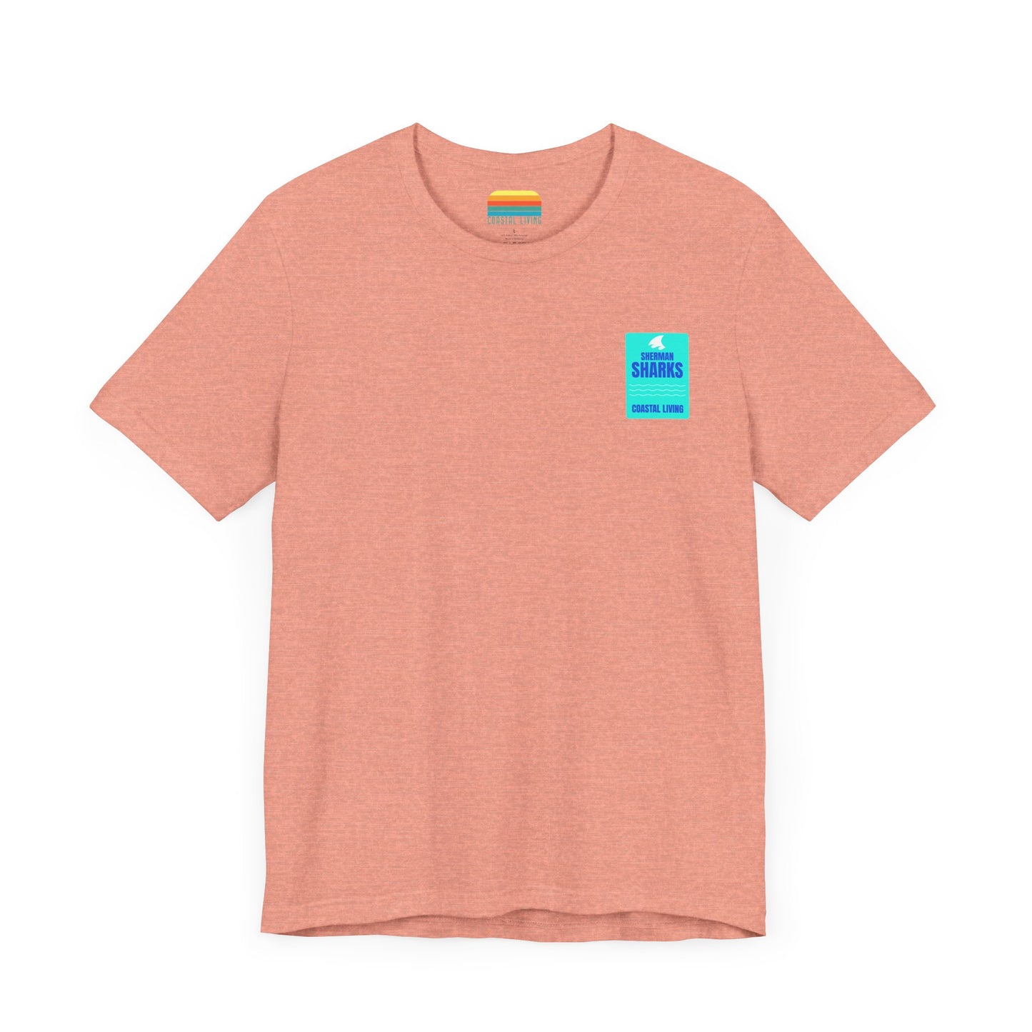 Sherman Sharks X Coastal Living Adult Unisex Tee