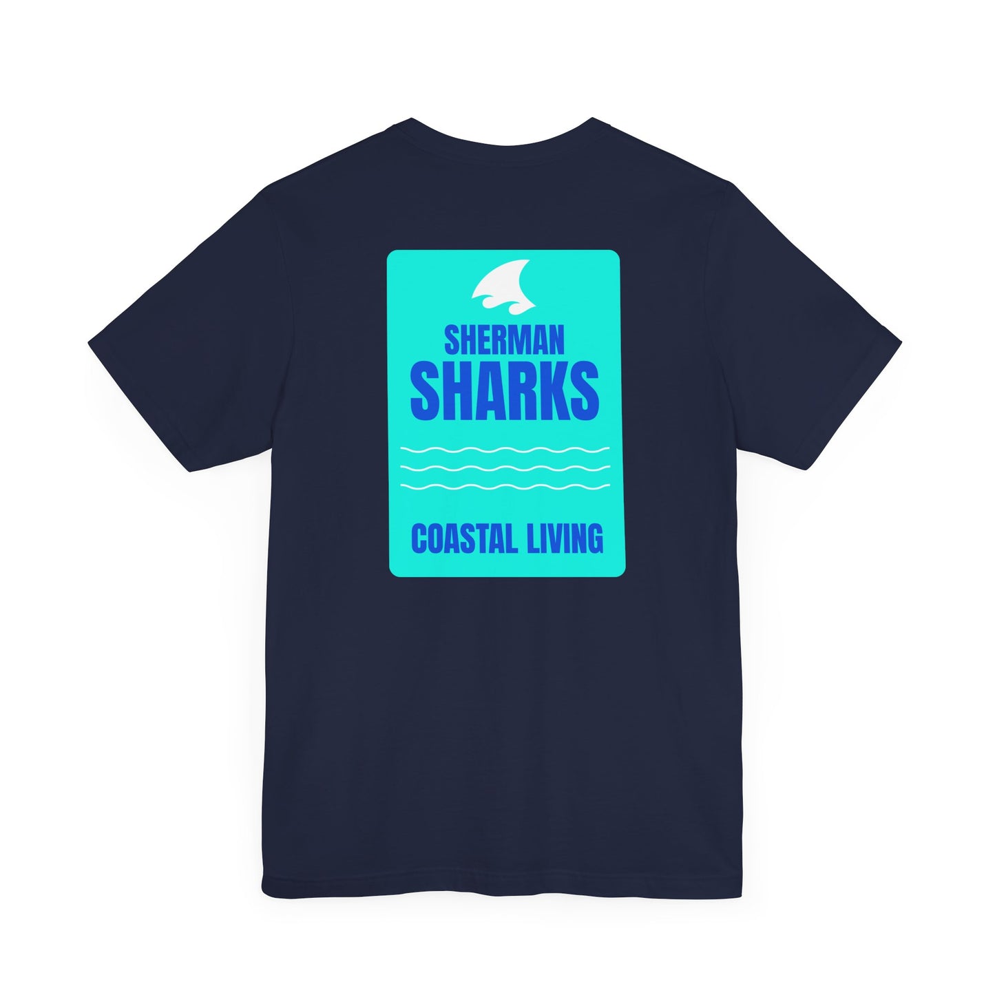 Sherman Sharks X Coastal Living Adult Unisex Tee