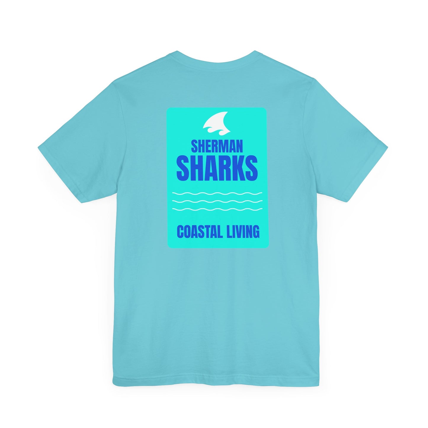 Sherman Sharks X Coastal Living Adult Unisex Tee