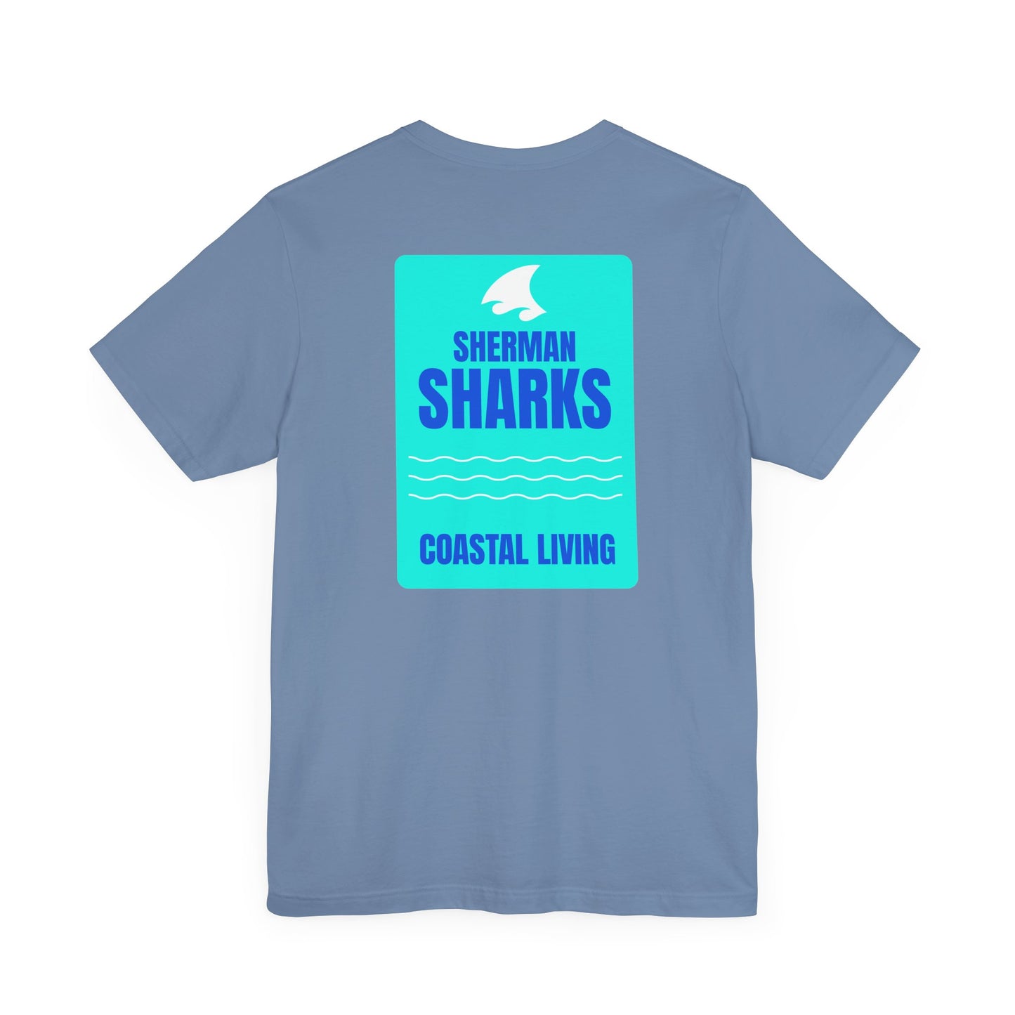 Sherman Sharks X Coastal Living Adult Unisex Tee