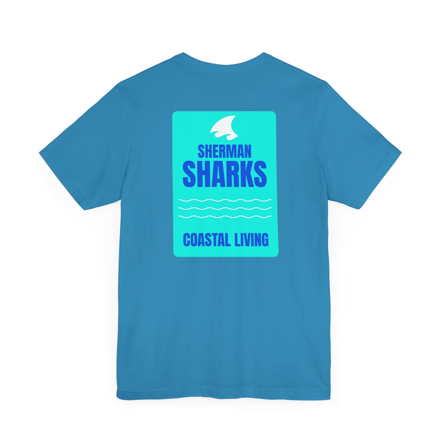 Sherman Sharks X Coastal Living Adult Unisex Tee