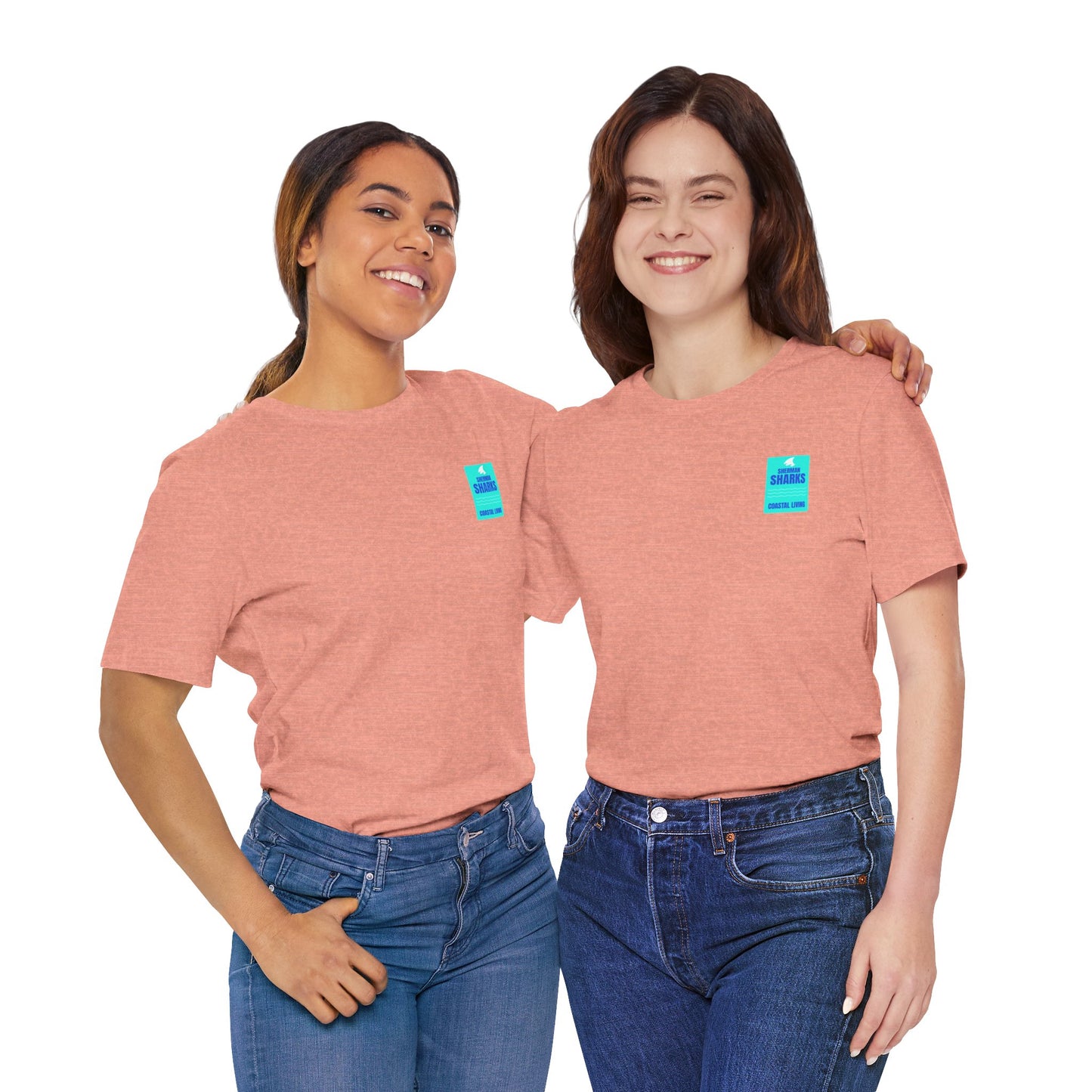 Sherman Sharks X Coastal Living Adult Unisex Tee