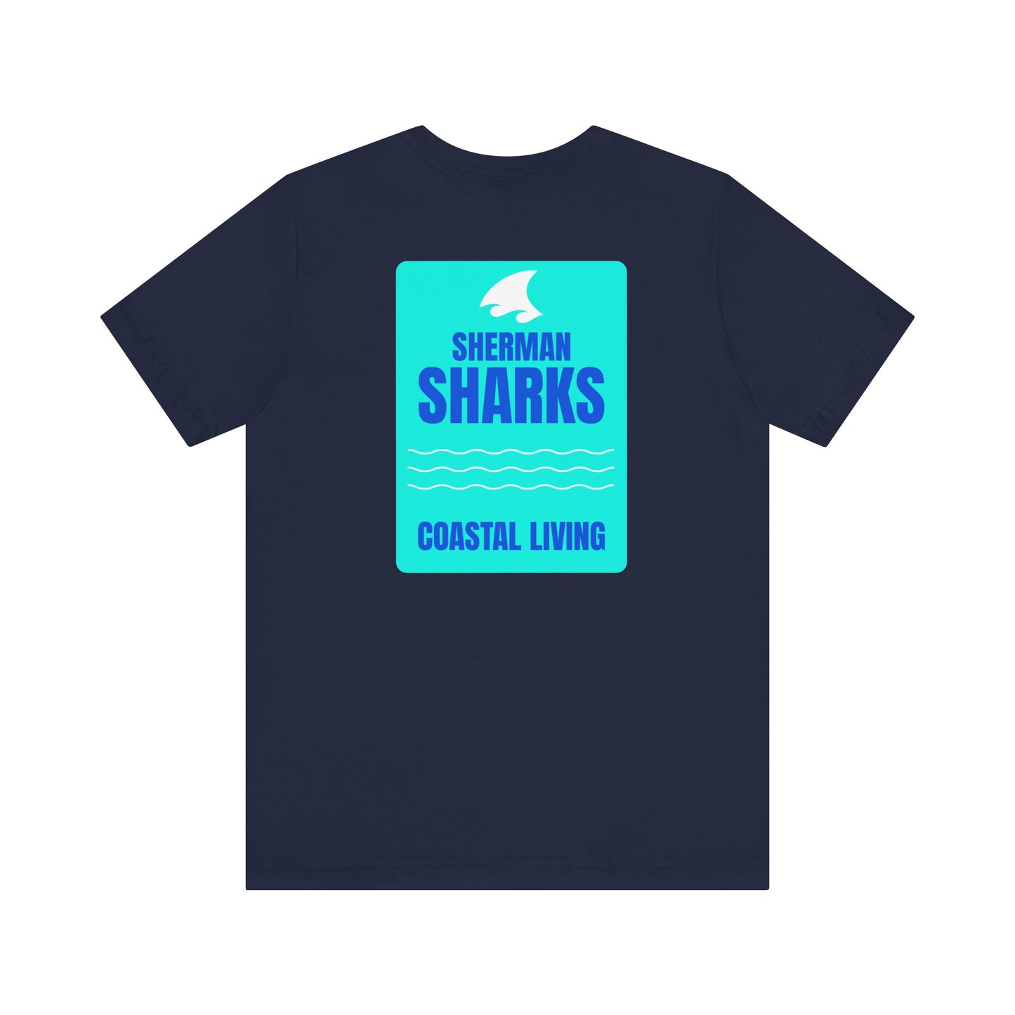 Sherman Sharks X Coastal Living Adult Unisex Tee