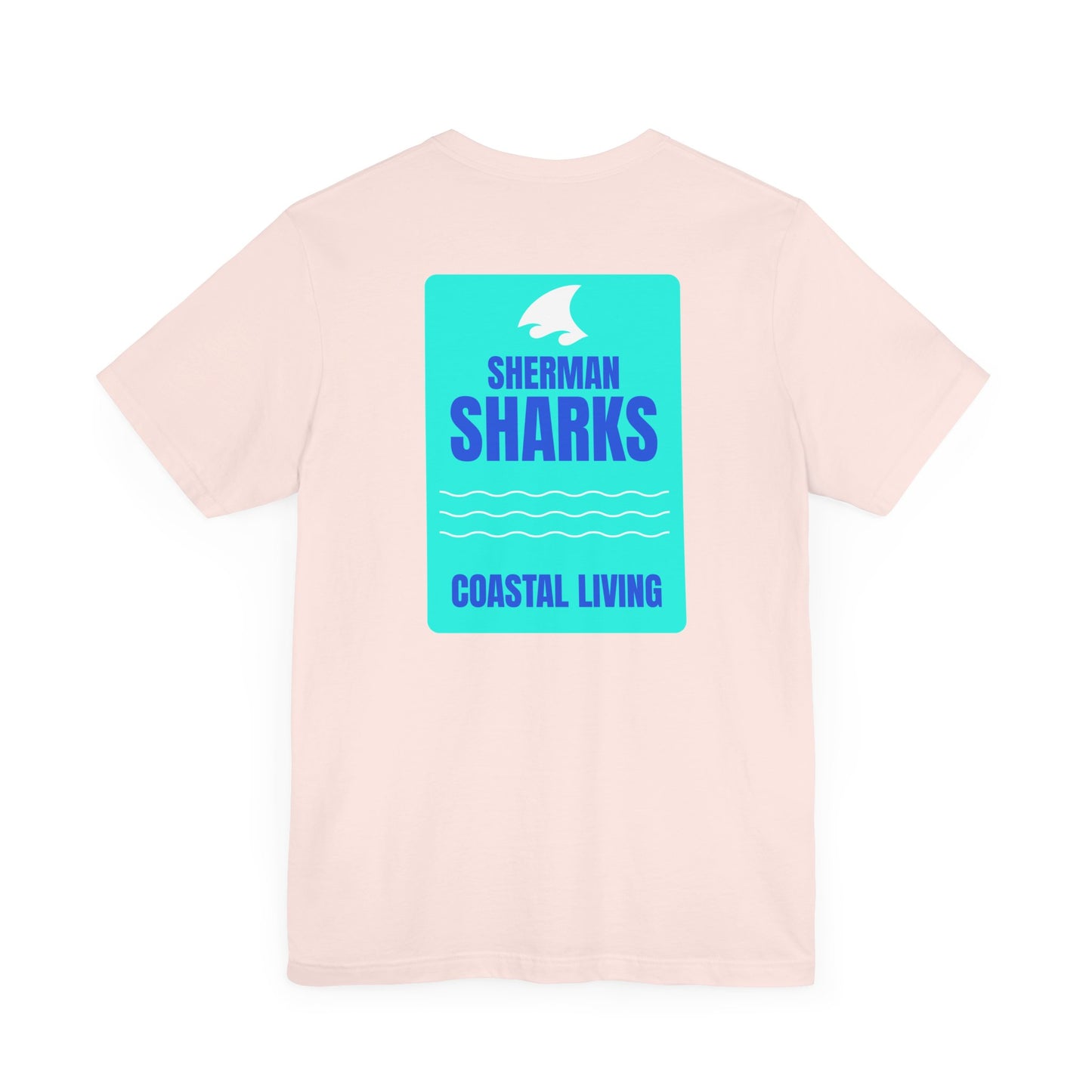 Sherman Sharks X Coastal Living Adult Unisex Tee