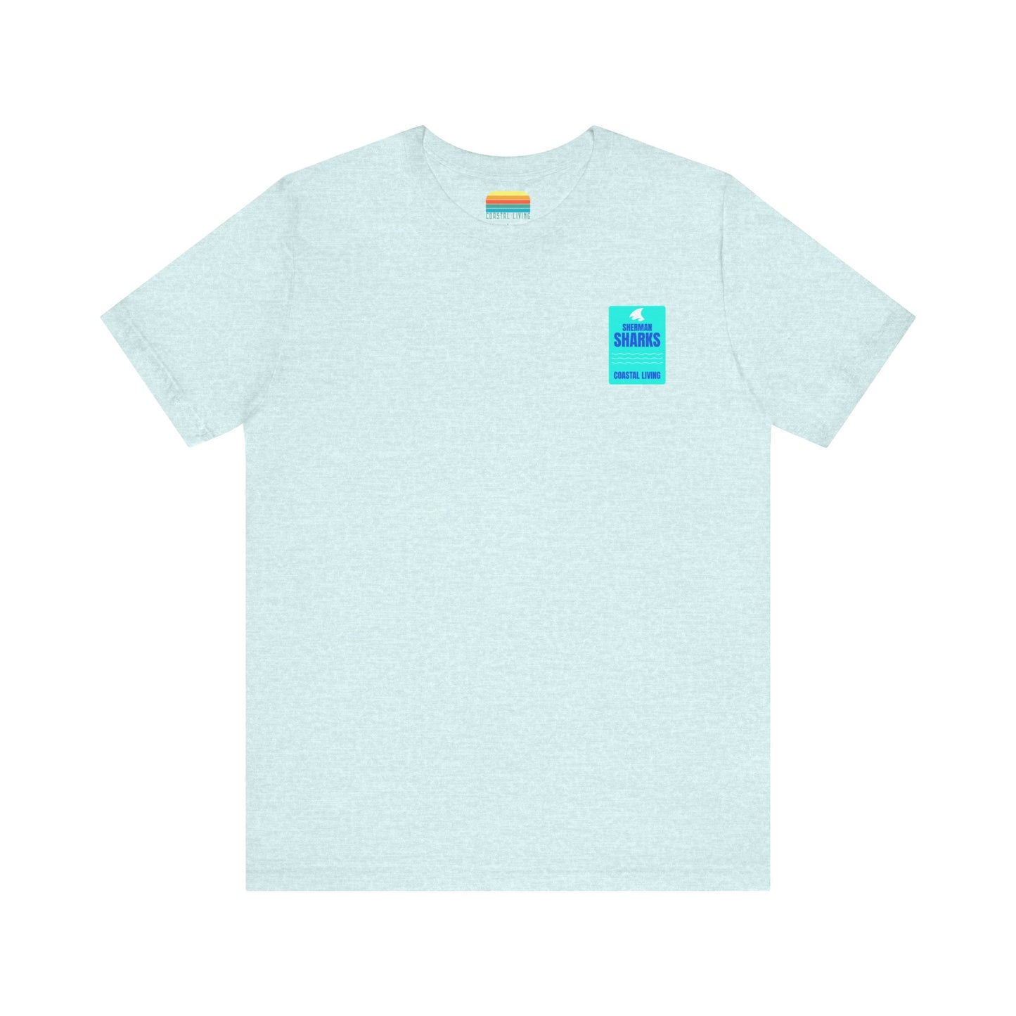 Sherman Sharks X Coastal Living Adult Unisex Tee