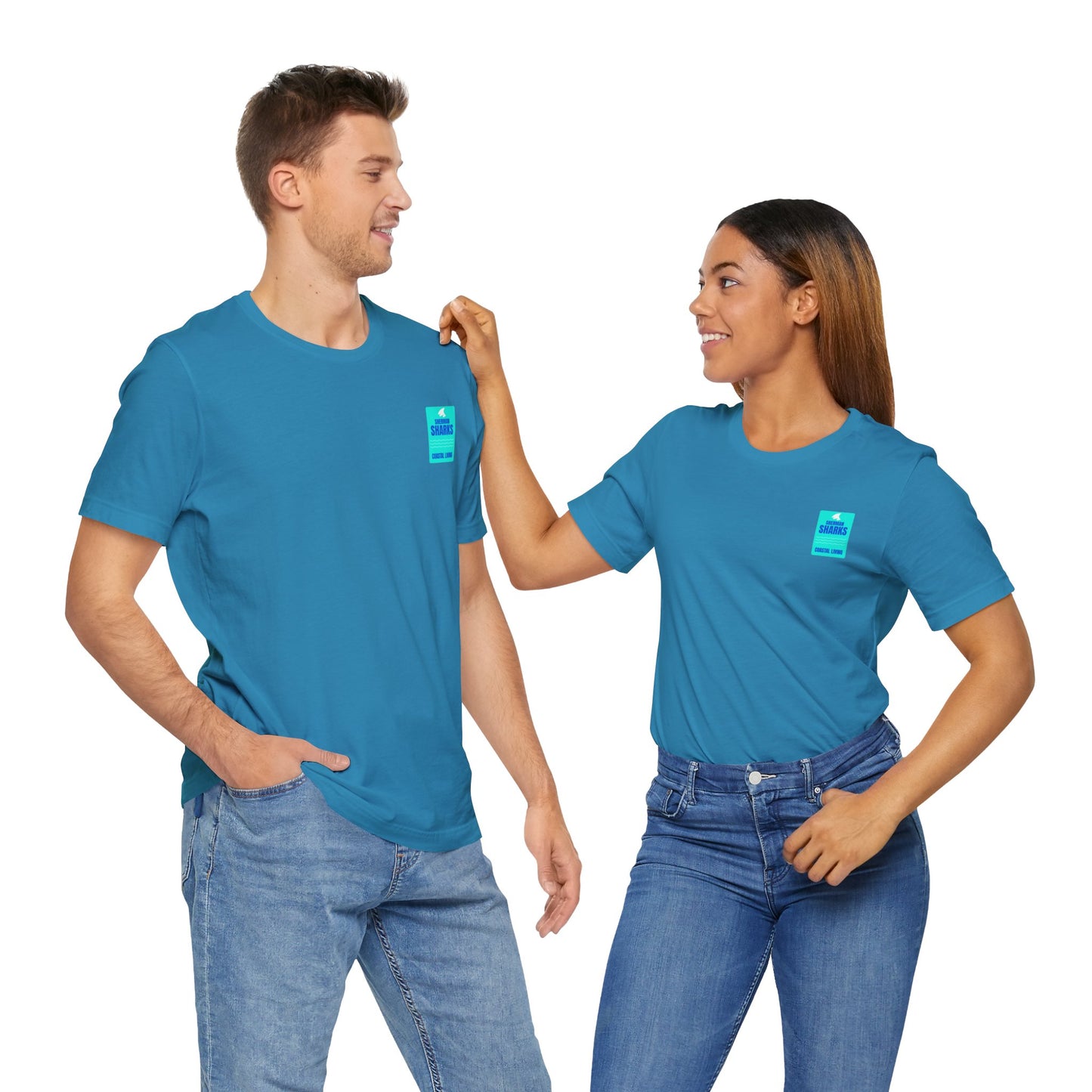 Sherman Sharks X Coastal Living Adult Unisex Tee