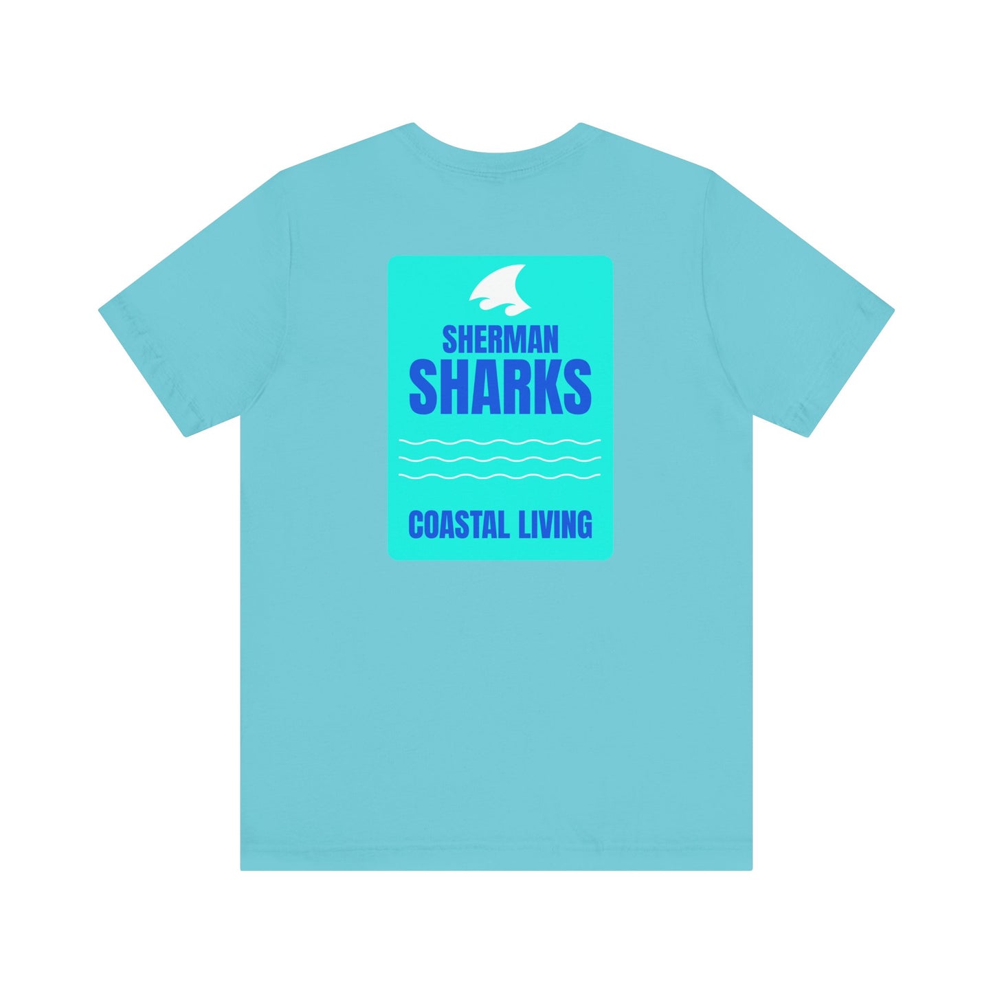 Sherman Sharks X Coastal Living Adult Unisex Tee