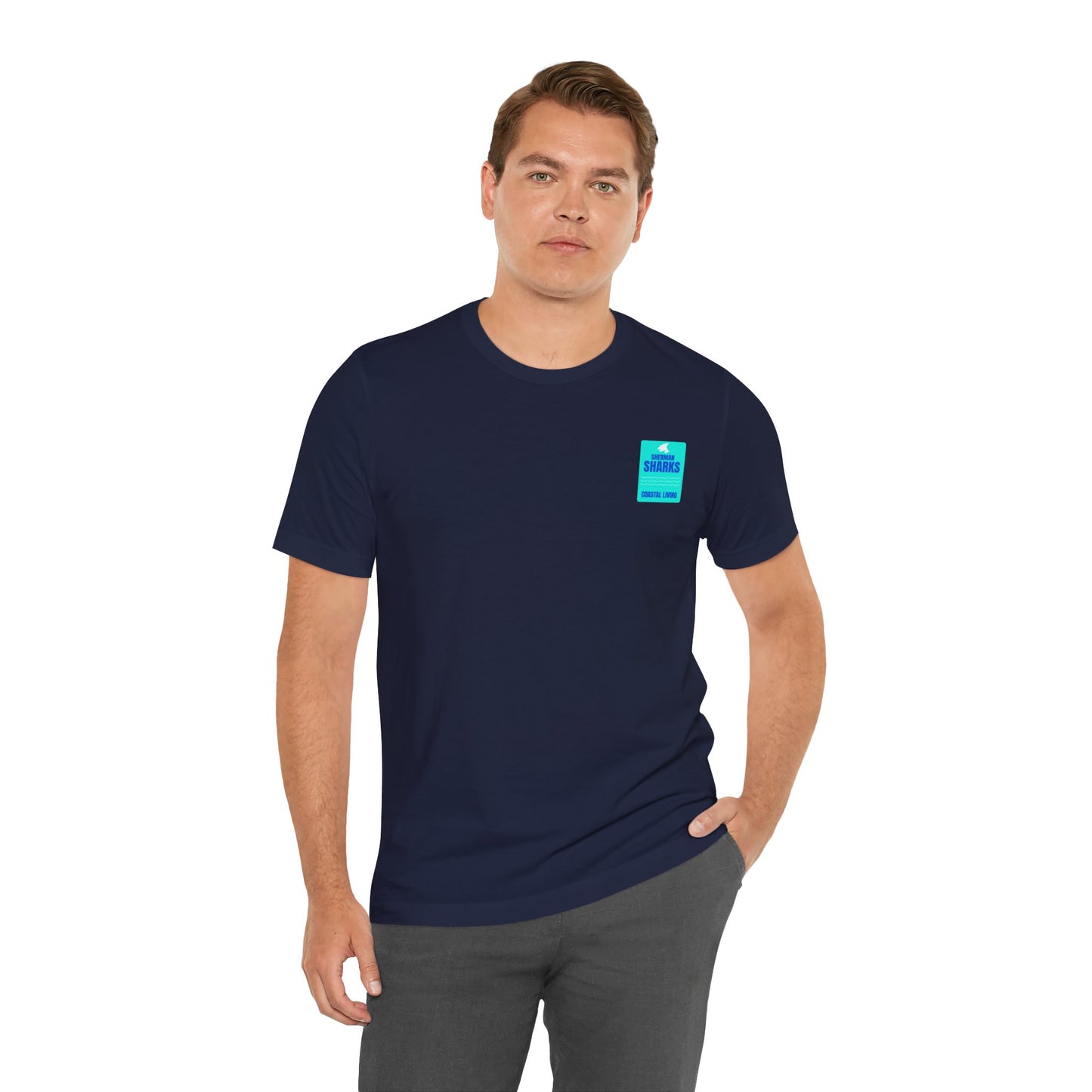 Sherman Sharks X Coastal Living Adult Unisex Tee