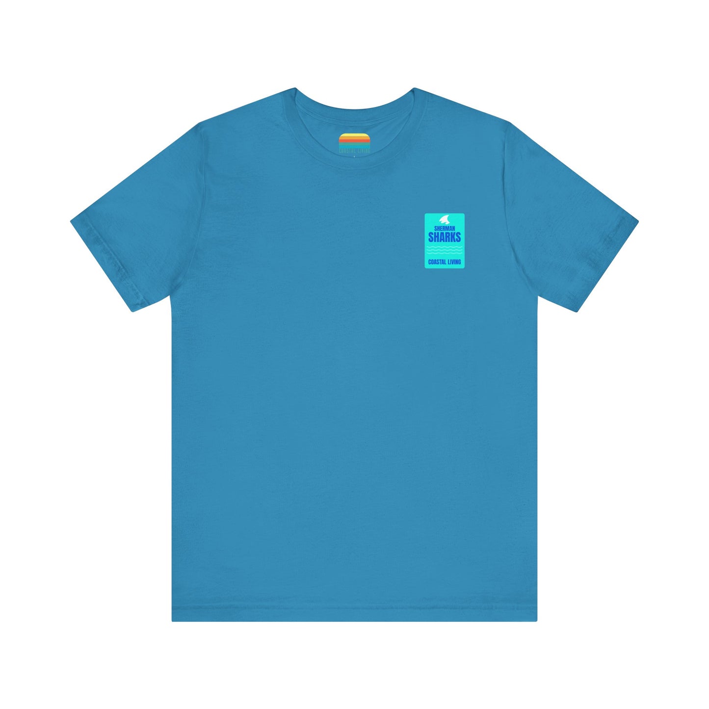 Sherman Sharks X Coastal Living Adult Unisex Tee
