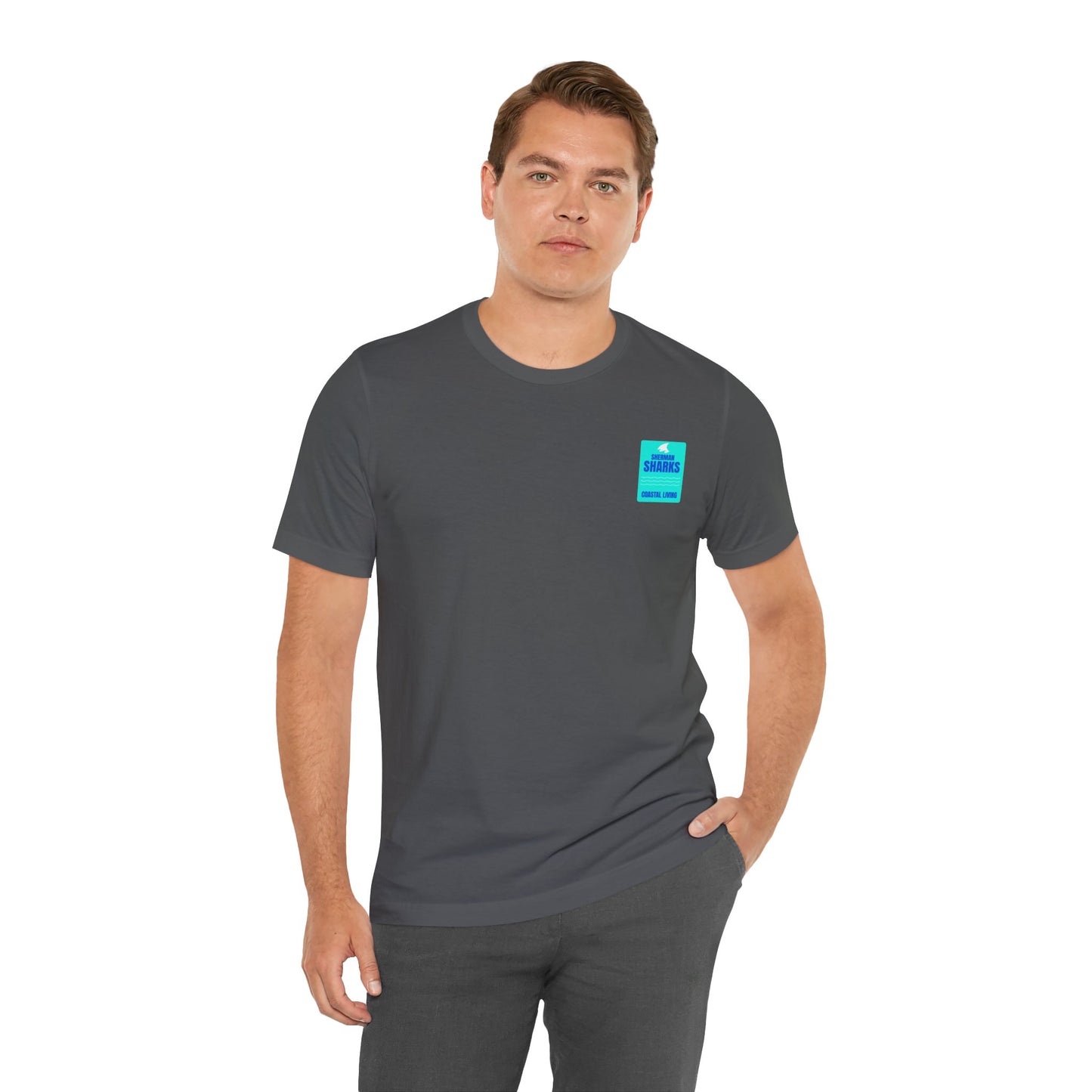 Sherman Sharks X Coastal Living Adult Unisex Tee