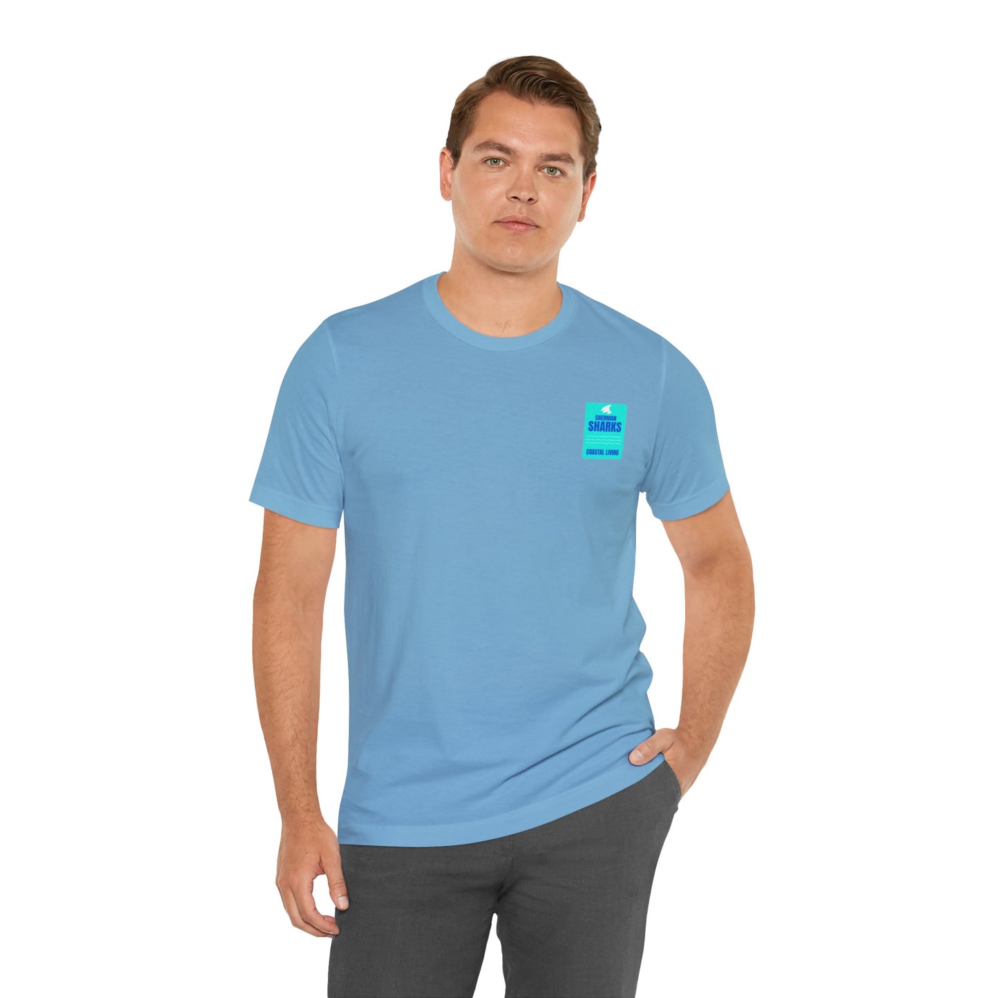 Sherman Sharks X Coastal Living Adult Unisex Tee
