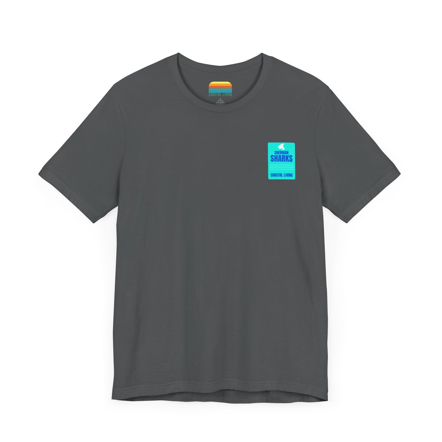Sherman Sharks X Coastal Living Adult Unisex Tee