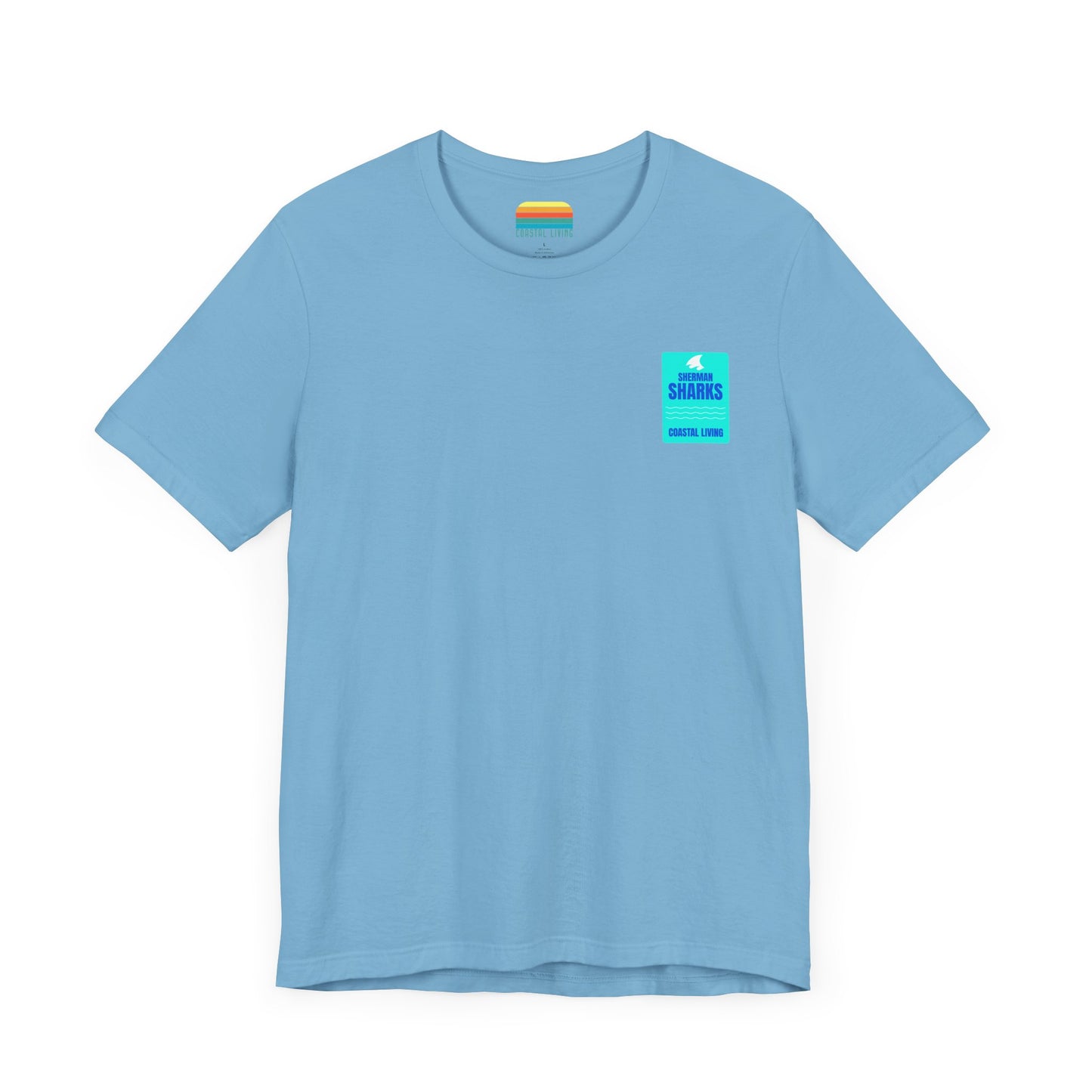 Sherman Sharks X Coastal Living Adult Unisex Tee