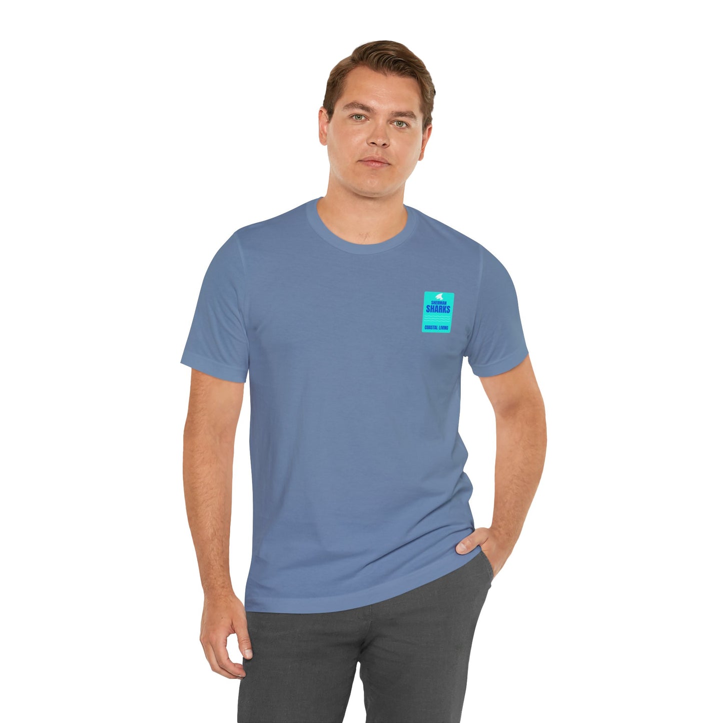 Sherman Sharks X Coastal Living Adult Unisex Tee