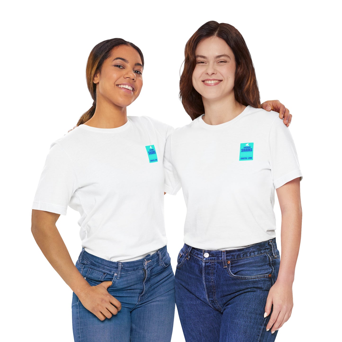 Sherman Sharks X Coastal Living Adult Unisex Tee