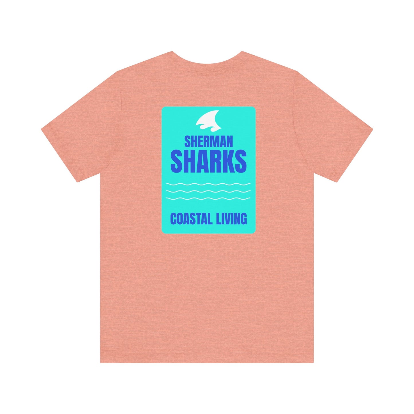 Sherman Sharks X Coastal Living Adult Unisex Tee