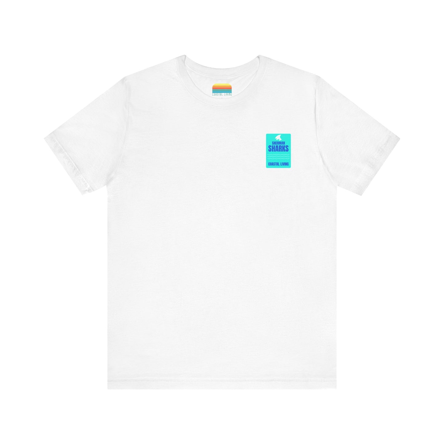 Sherman Sharks X Coastal Living Adult Unisex Tee