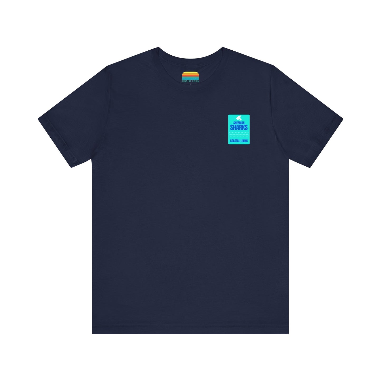 Sherman Sharks X Coastal Living Adult Unisex Tee
