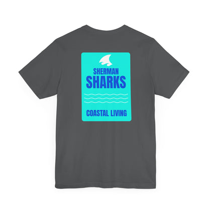 Sherman Sharks X Coastal Living Adult Unisex Tee