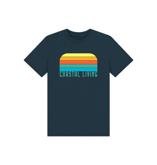 Denim Blue Kids Sunseeker Organic T-Shirt