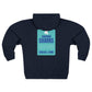 Coastal Living x Sherman Sharks Adult Unisex Zip Hoodie