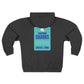 Coastal Living x Sherman Sharks Adult Unisex Zip Hoodie