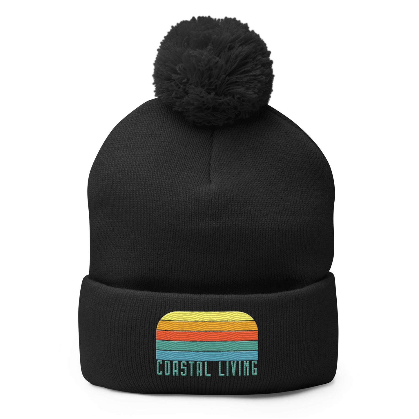 Coastal Living Sunseeker Pom-Pom Beanie