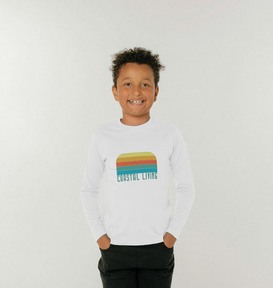 Coastal Living Sunseeker Organic Long Sleeve Youth T-Shirt