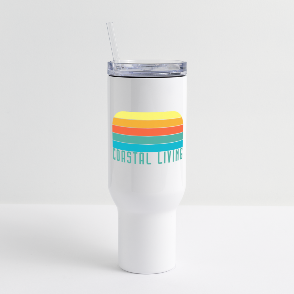 40 oz Travel Tumbler - white