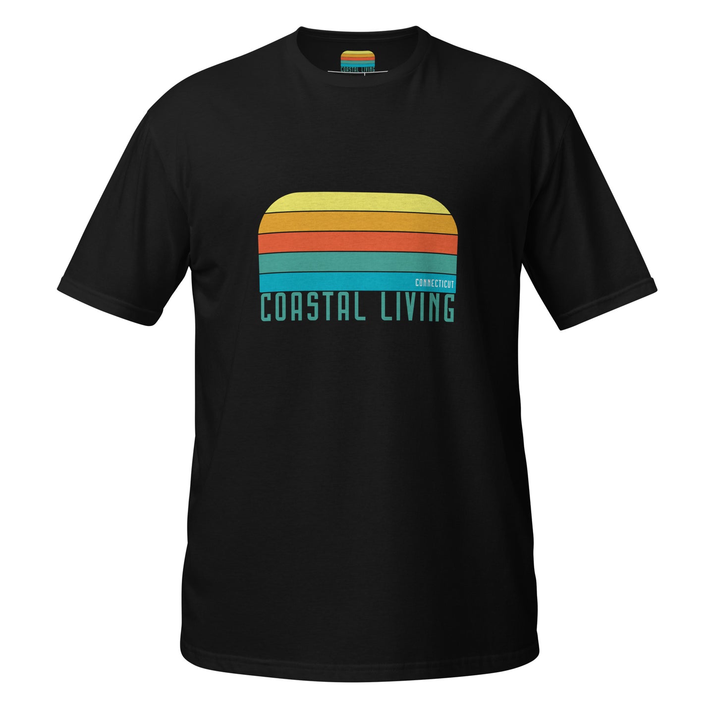 Connecticut Coastal Living Sunseeker T-Shirt with Oversized Logo