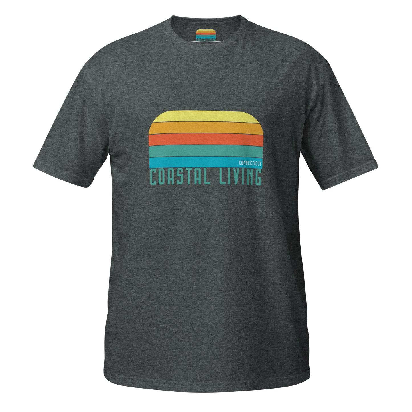 Connecticut Coastal Living Sunseeker T-Shirt with Oversized Logo