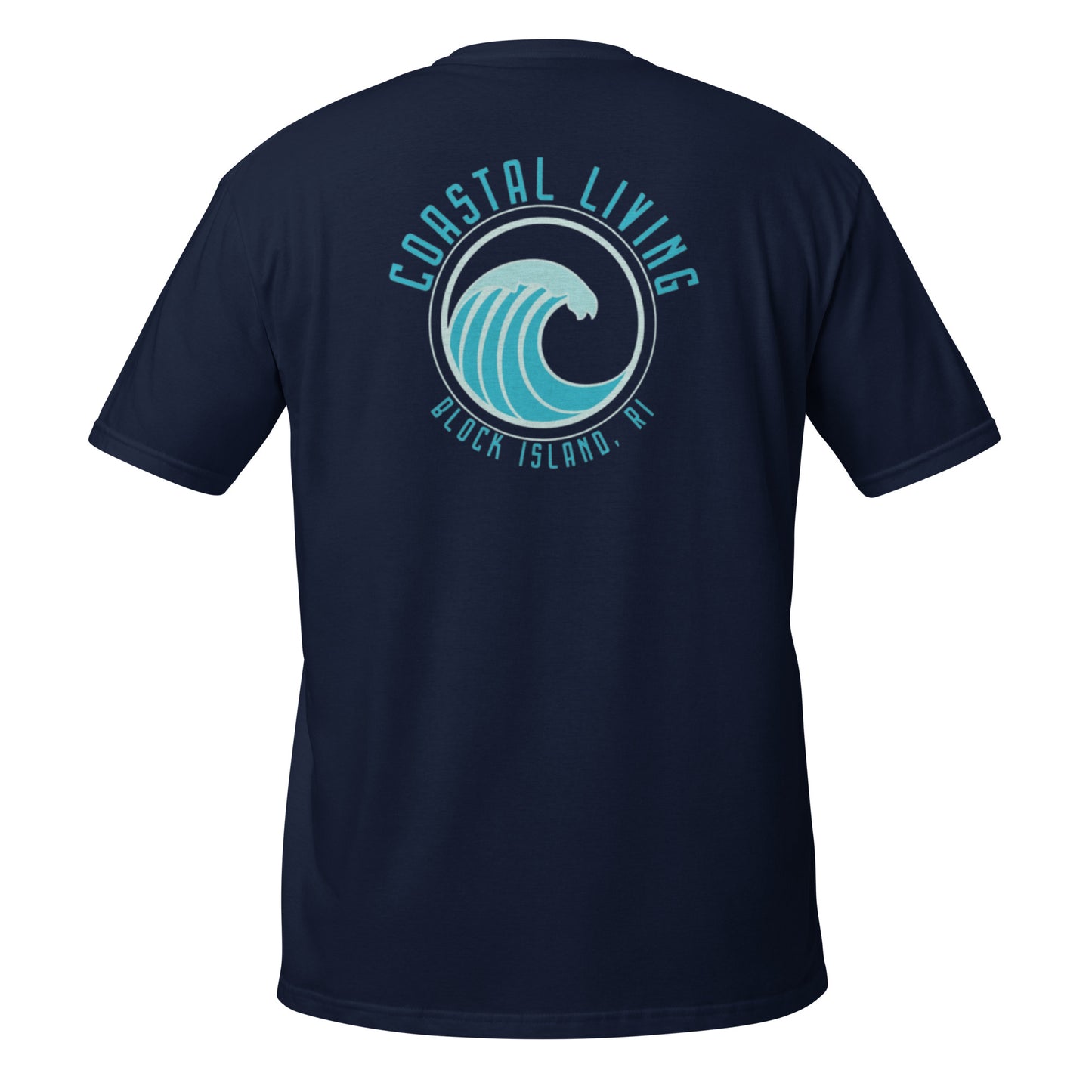 Limited Edition Block Island Coastal Living Wave Chaser T-shirt