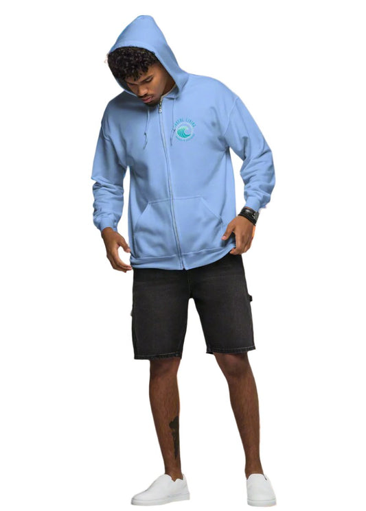 Coastal Living Wave Chaser Zip Hoodie