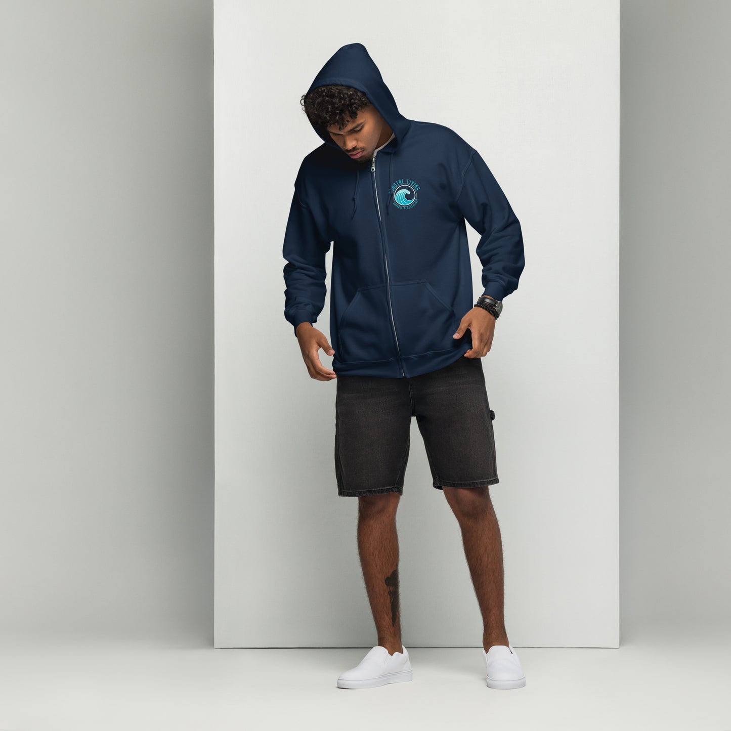 Coastal Living Wave Chaser Zip Hoodie