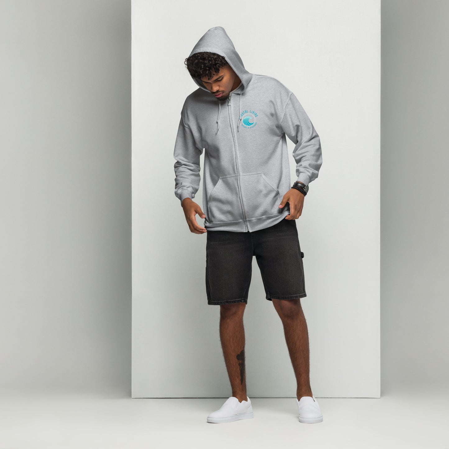 Coastal Living Wave Chaser Zip Hoodie