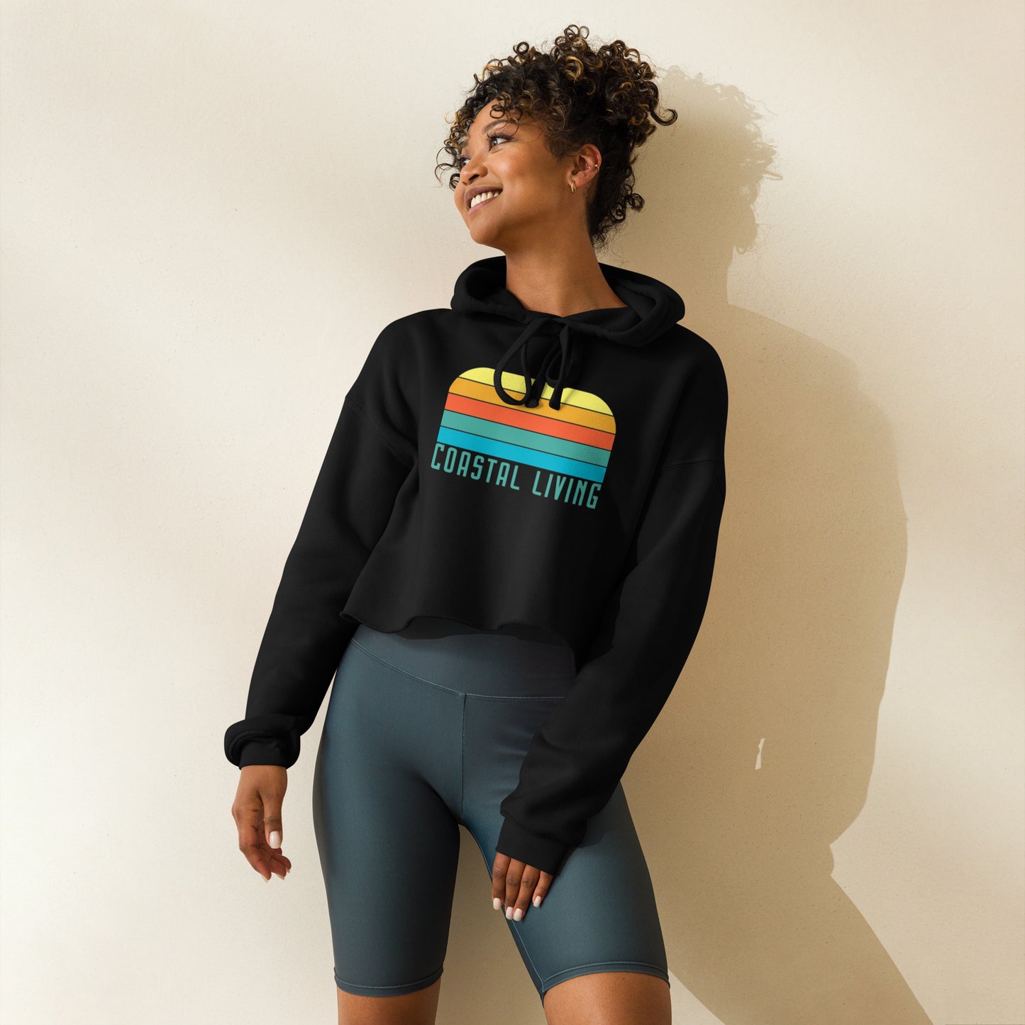 Sunseeker Cropped Workout Hoodie