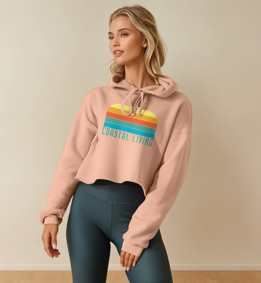 Sunseeker Cropped Workout Hoodie