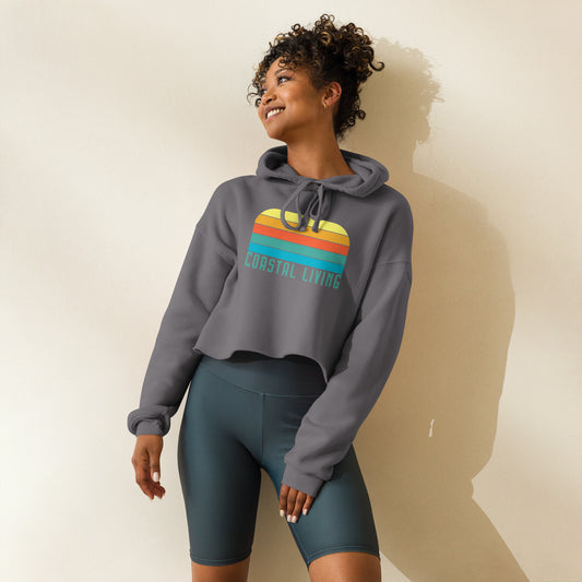 Sunseeker Cropped Workout Hoodie